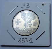 10 zł Rocznica Powstania Śląskiego 1971 ładne monety nr. 33