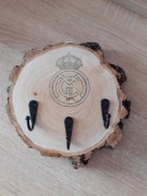 Real Madryt. Wieszak na klucze. 