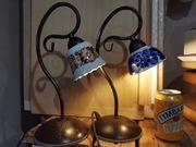 34cm lampka kuta metaloplastyka fajans Włocławek