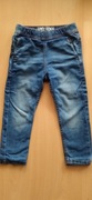 H&M 104 joggersy spodnie chłopięce ocieplane na gumce