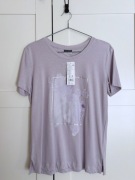 Bluzka koszulka t-shirt lila NOWA rozm. S