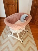 Kosz Mojżesza na kółkach w bardzo dobrym stanie