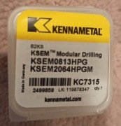 Grot koronka wiertło Kennametal KSEM0813HPG KSEM2064HPGM KC7315