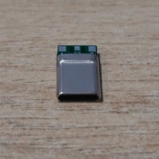 Wtyk USB C 3.1 do lutowania 3 piny do zasilacza do laptopa PD CC czarny