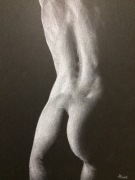 Rysunek "Nude Noir" #650 290x210 mm