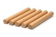 Kołek dębowy drążek drewniany fi 16mm 30cm zestaw 5 sztuk