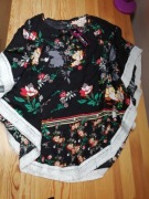 Nowa peleryna w kwiaty