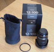 Olympus M.ZUIKO DIGITAL ED 12-100 mm f/4.0 IS PRO + filtr MC Hoya
