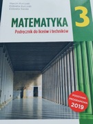 Matematyka 3 podręcznik do nauki w liceum ogólnokształcącym i techikun
