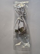 Biały kabel USB C 100 cm tylko do ładowania