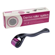 DermaRoller do twarzy, rolka, wałek do mezoterapii mikroigłowej 0,5 mm