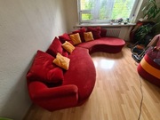 Kanapa narożna Havana Wajnert duża czerwona