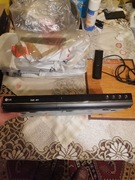 Odtwarzacz nagrywarka DVD HDD recorder typu LG RH389H z pilotem