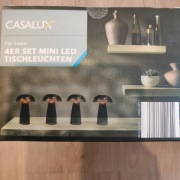 Zestaw lampek stołowych  LED 