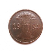 1 Fenig 1934 r. A.  Niemcy