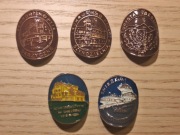 Odznaki nabijki na laskę schroniska Beskidy Sudety