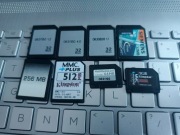 Karty MMC zestaw 8szt