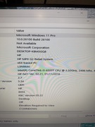 HP Mp9 i5-6gen ssd m2, 8GB RAM