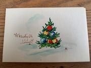 Kartka Świąteczna Prl