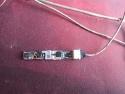 Kamera Toshiba C650D wraz z kablem do płyty głównej.