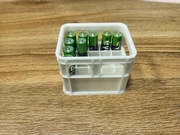 POJEMNIK ORGANIZER SKRZYNKA NA BATERIE AAA 20szt