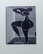 Henryk Płóciennik. Linoryt 