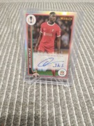Topps Merlin  2023-24 Ibrahima konate autograf 