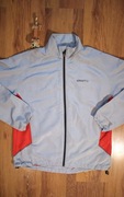 Bluza Craft r. 34 szara zapinana poliesterowa sportowa ze ściągaczem cienka