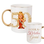 Kubek Urodziny 30 40 50 60 70 TWOJE IMIĘ KARYKATURA