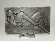 Relief odlew żeliwo Kurt Lehmann Wypoczywająca Die Ruhende Buderus 1959