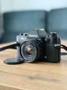 Konica FC-1 + Hexanon AR 40mm f/1.8 – klasyk analogowy | stan bardzo dobry