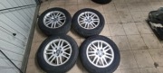 Alufelgi Volvo 15" z oponami zimowymi Barum 195/65R15