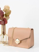 Torebka crossbody w kolorze khaki 100 % PU skóra