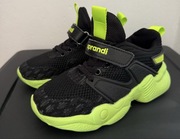 Sprandi buty sportowe/Sneakersy czarne na rzep r.30