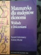 Antoniewicz Misztal Matematyka dla stud ekonomii