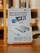 Adapter j5create USB 3.0 to Dual HDMI Multi-Monitor Adapter 