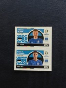 NAKLEJKI EURO 2024 GERMANY TOPPS EST 14 - EST 15