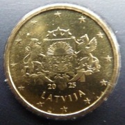 ŁOTWA 2025 50 CENTÓW UNC !!!!!!!!!!