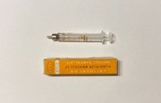 Strzykawka szklana Record "insulinówka" 2cm³ z czasów PRL