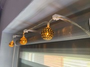 30x Haczyki okienne na ozdoby Świąteczne Białe/Brązowe Nad Rolety + Gratis