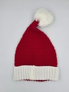 Wełniana czapka świąteczna