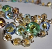 Murano naszyjnik-,szkło oryginał!