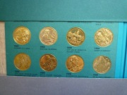 2 zł 1999 komplet 8 szt. Wilk, Chopin i inne,