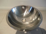 Umywalka stal obustronnie polerowana wysoki polysk