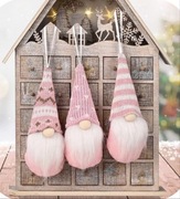 Skrzaty świąteczne zawieszki 3szt