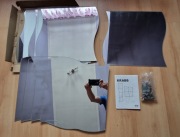 IKEA KRABB 2 komplety paneli lustrzanych 8 elementów i akcesoria