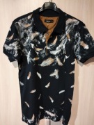 Czarna koszulka Pola HUGO BOSS - Męska rozm. M