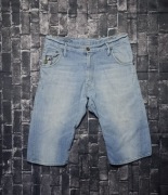 G-STAR RAW SPODENKI JEANSOWE MĘSKIE DŻINS SZORTY BERMUDY CHINO LOGO PREMIUM