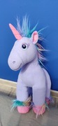 Duży fioletowy jednorożec maskotka Build A Bear