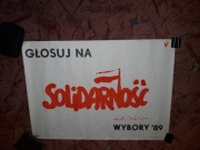 Solidarność oryginalny plakat 68x49cm